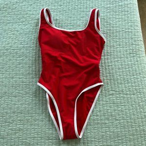 LainSnow Ocean Isle One Piece - Red